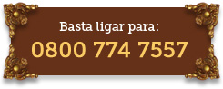Basta ligar para: 0800 774 7557