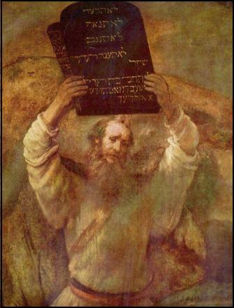 Rembrandt -Tábuas da Lei