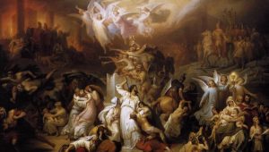 Pintura sobre o purgatório