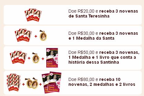 Novena das Rosas - doe e receba