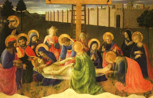 Lamentación por la muerte de Cristo - Fra Angélico