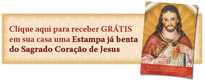 Estampa Sagrado Coração de Jesus