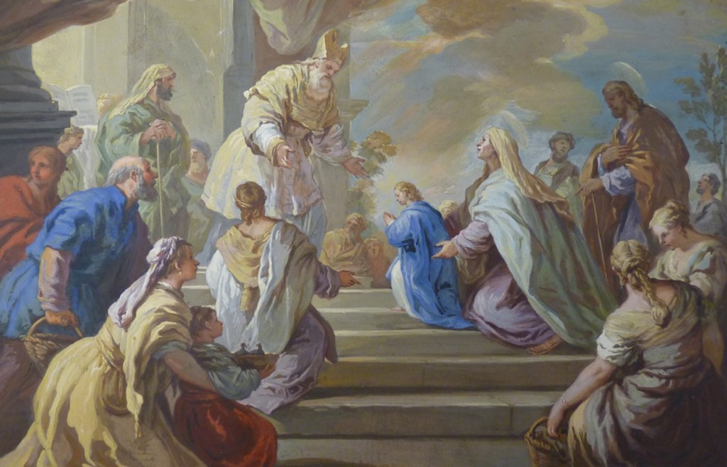 Apresentação da Virgem - Luca Giordano Apresentação da Virgem - Luca Giordano