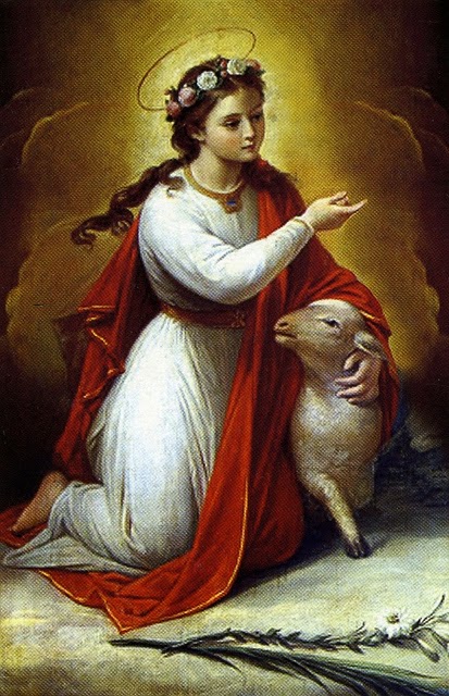 Santa Inês, Virgem e Mártir Santa Inês, Virgem e Mártir