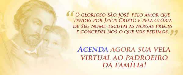 Clique aqui para ver como receber em casa uma Estampa de São José!