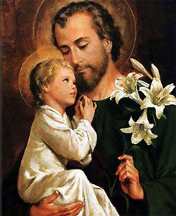 São José, por amor a Jesus e à Maria, suportou todos os sofrimentos. Imitemos o seu grandioso exemplo.