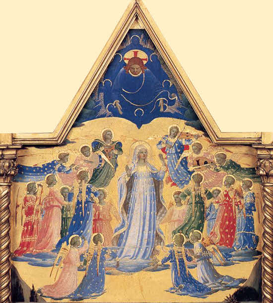 Assunção da Virgem - Fra Angélico (1430)