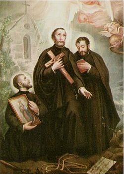 Padre Roque Gonzalez, Padre Afonso Rodrigues e Padre João del Castillo foram mortos pelos índios no estado do Rio Grande do Sul.