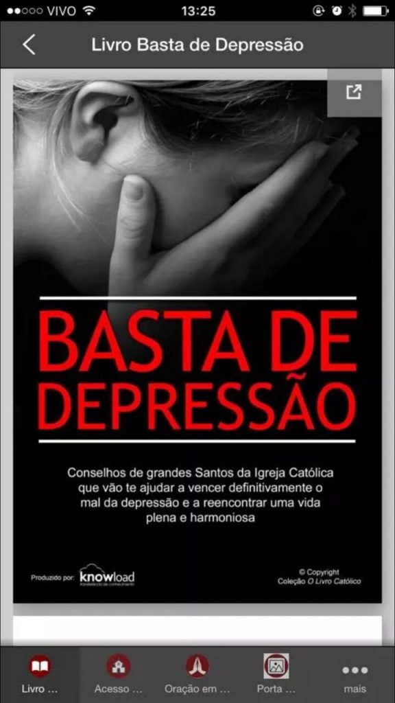 App de combate a depressão.
