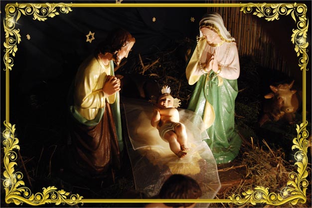 Feliz Natal! Hoje é dia de celebrar o Nascimento de Nosso Senhor Jesus Feliz Natal! Hoje é dia de celebrar o Nascimento de Nosso Senhor Jesus