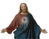 Imagem do Sagrado Coração de Jesus no conteúdo sobre os benefícios da confissão