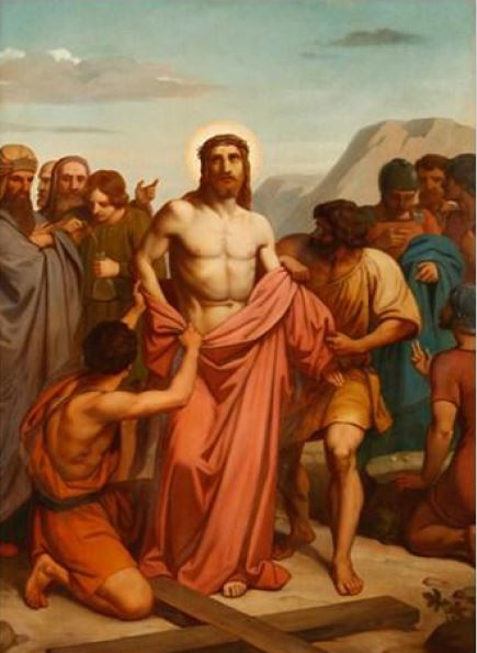 Via Sacra: 10ª Estação – Jesus é despojado de suas vestes