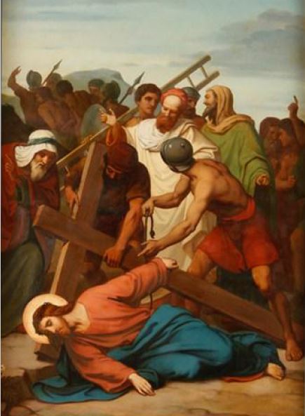 Via Sacra: 9ª Estação – Jesus cai pela terceira vez