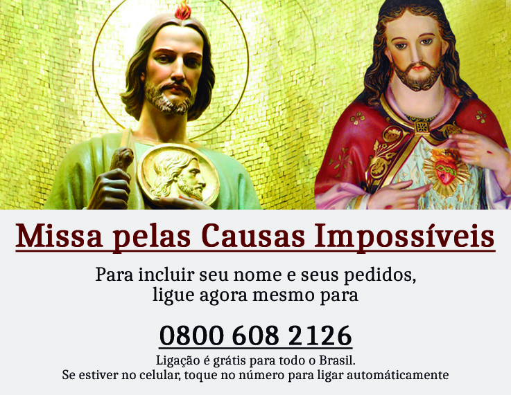 Missa do Coração de Jesus e Missa de São Judas tadeu