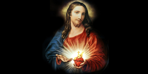 Coração de Jesus, símbolo de do Amor e Deus e abismo de todas as graças do Céu