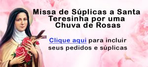 Missa de Súplicas a Santa Teresinha por uma Chuva de Rosas em 2022