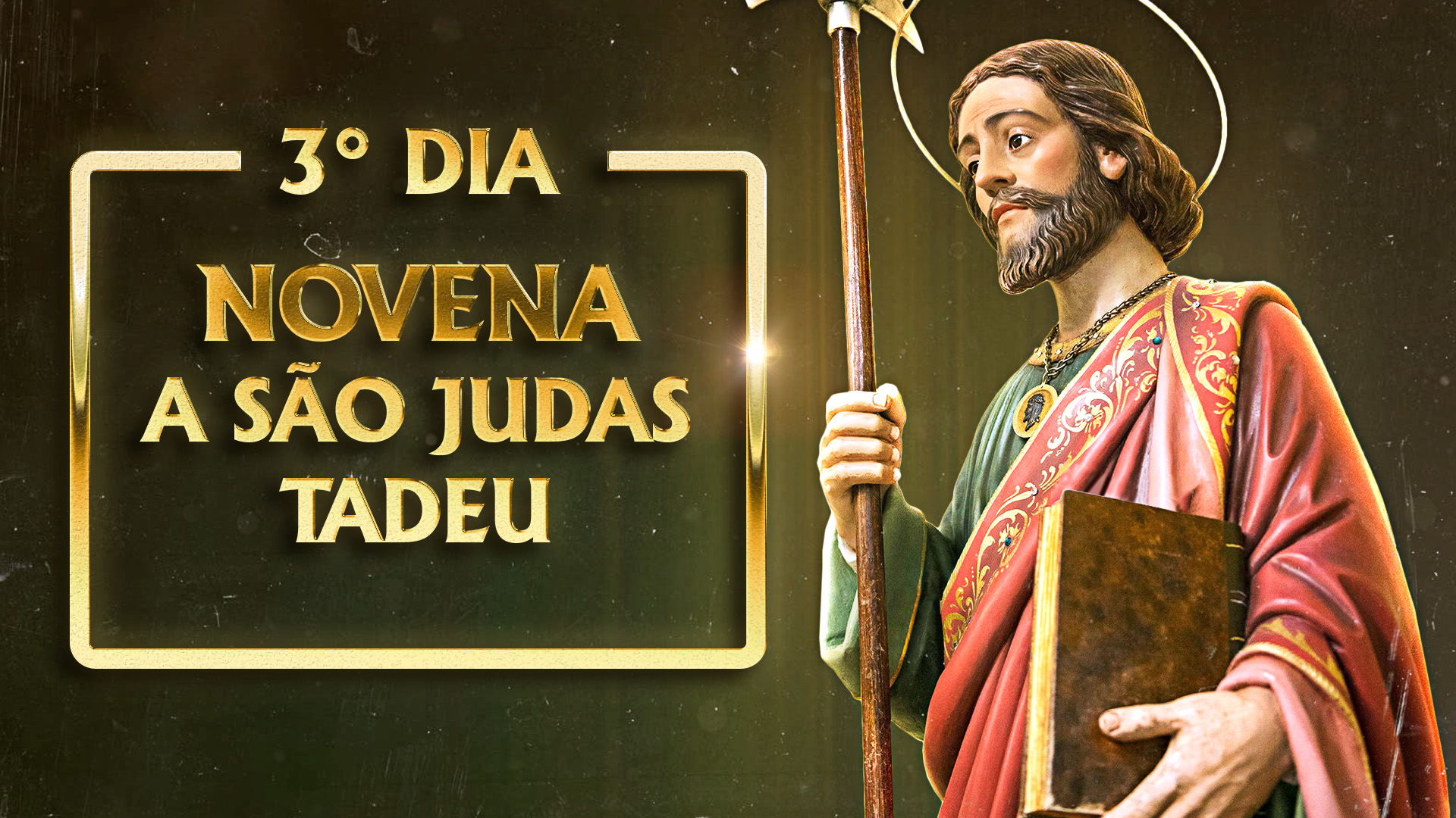 Rezemos juntos: o 3° dia da Novena de São Judas Tadeu.