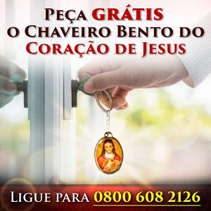 Chaveiro Coração de Jesus