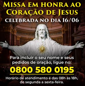 Missa em honra ao Sagrado Coração de Jesus