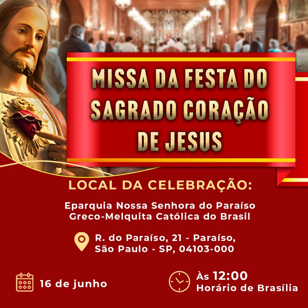 Missa da Festa do Coração de Jesus em São Paulo