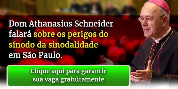 EVENTO CANCELADO – Dom Athanasius Schneider em São Paulo